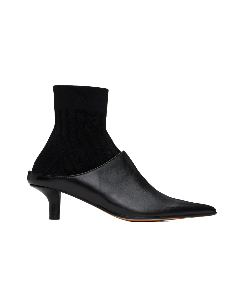 Pointed-Toe Ankle Boots