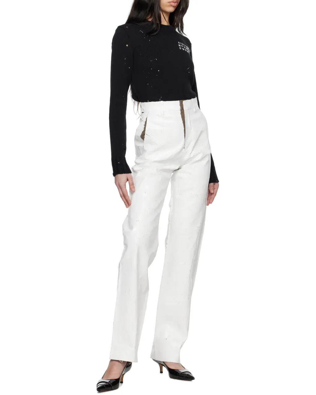 Coated Trousers