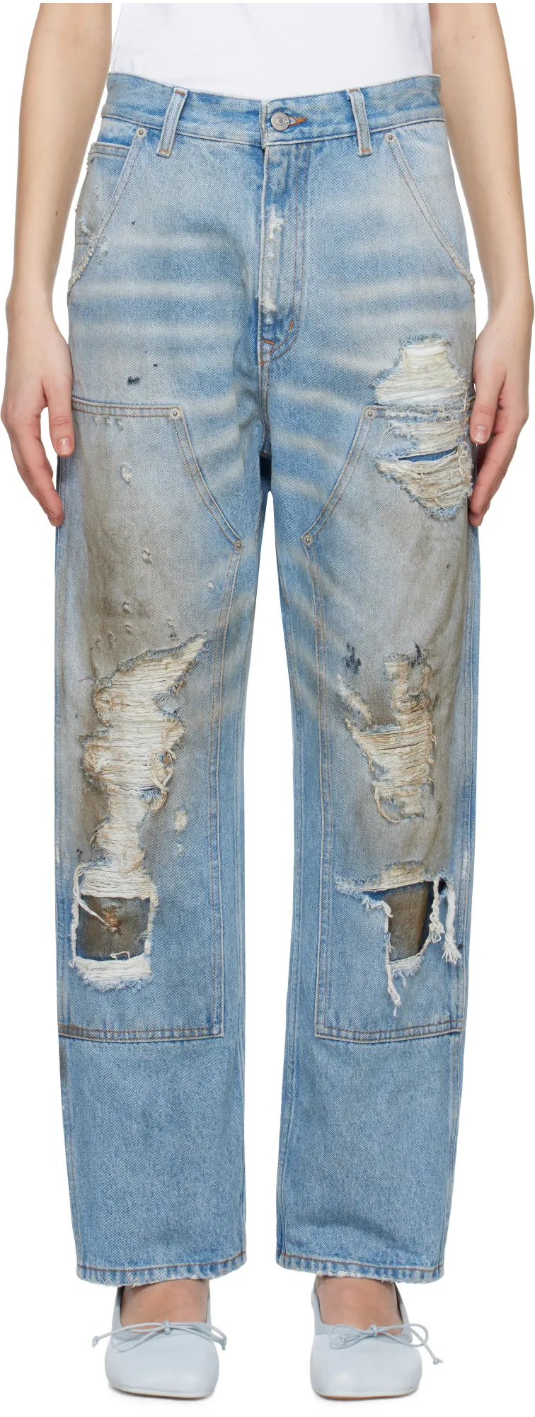 Distressed Jeans