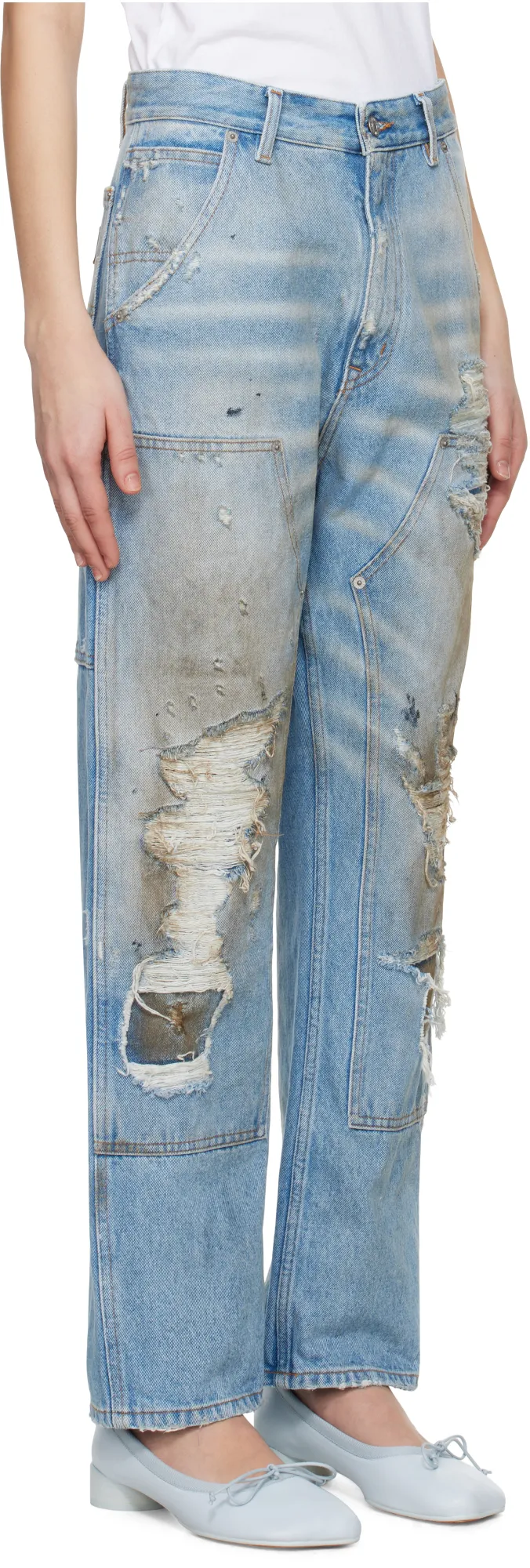 Distressed Jeans