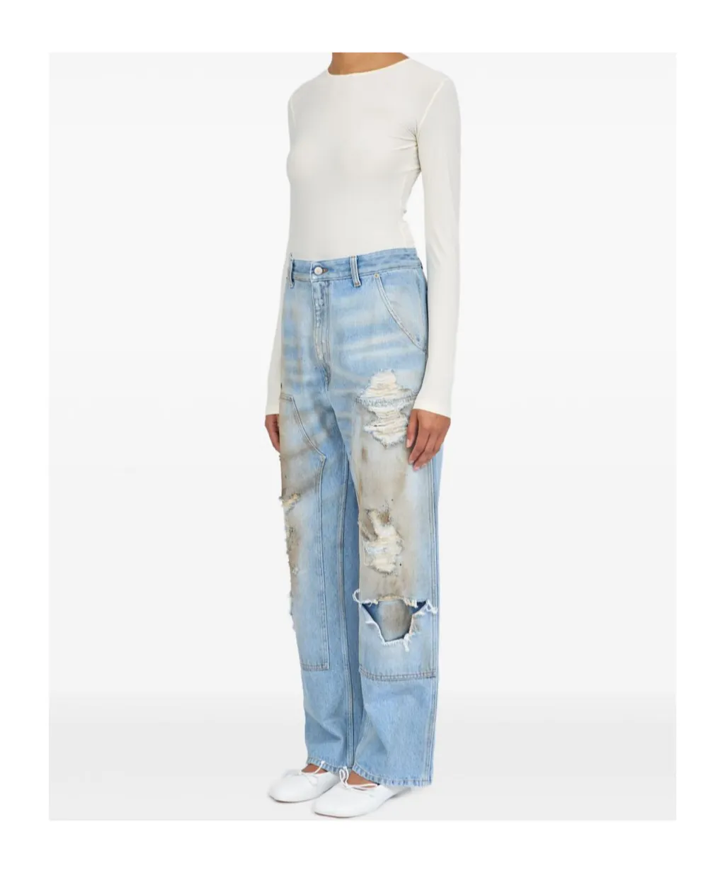 Distressed Jeans