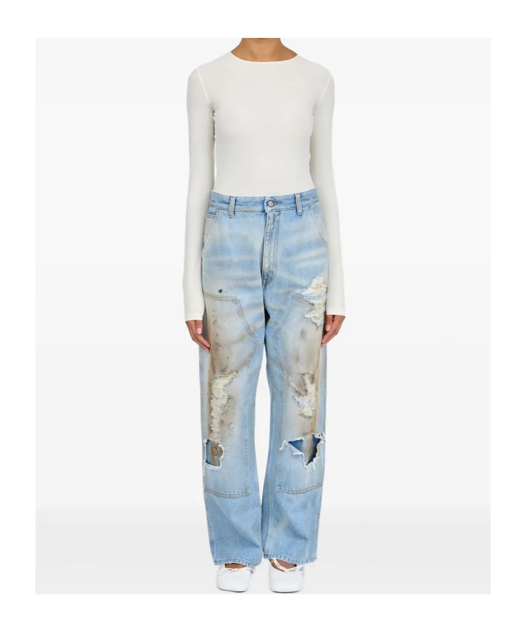 Distressed Jeans