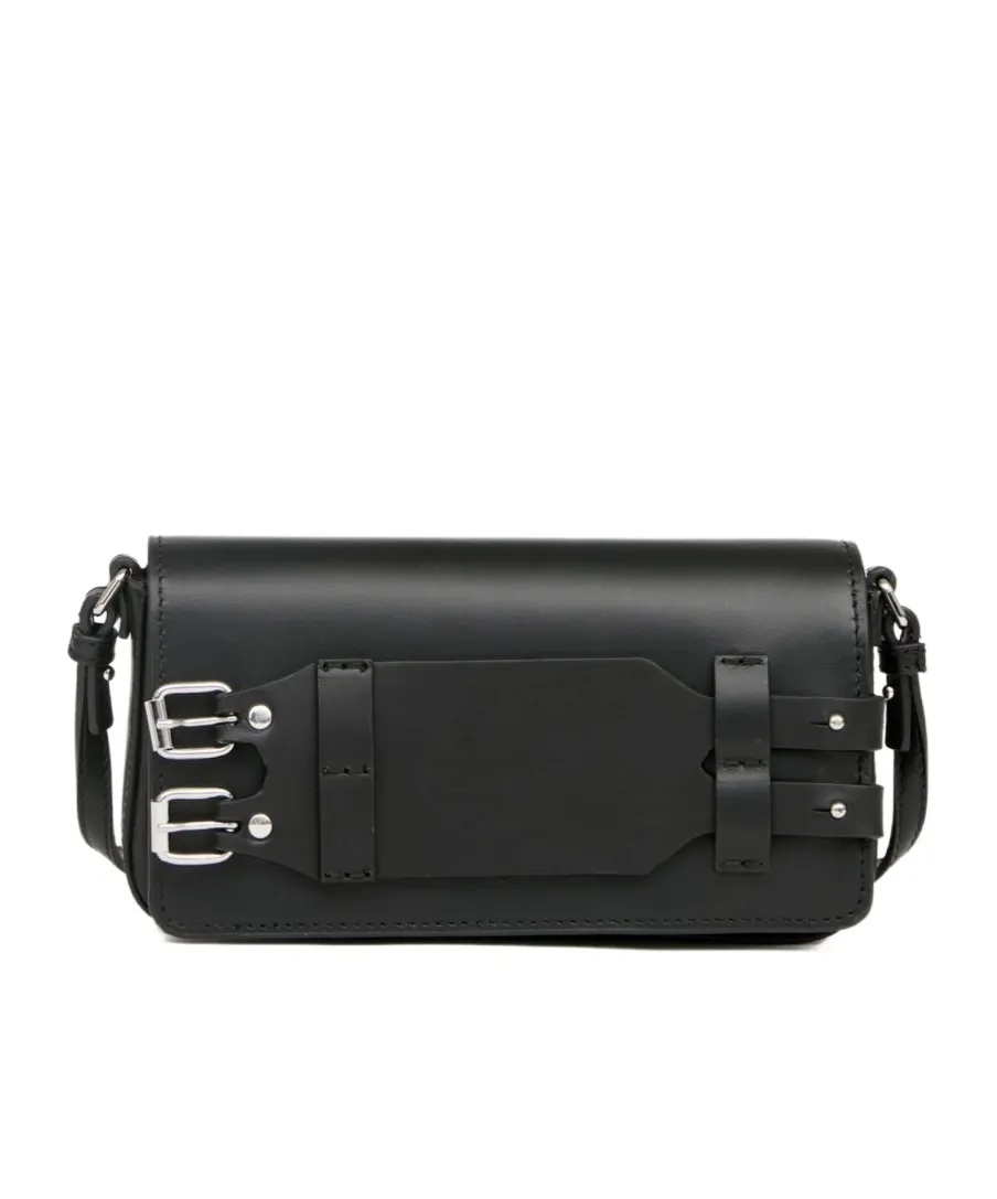 Buckle Detailed Small Shoulder Bag