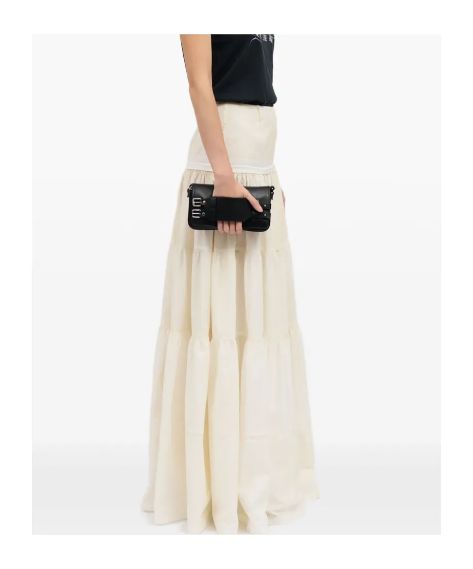 Buckle Detailed Small Shoulder Bag