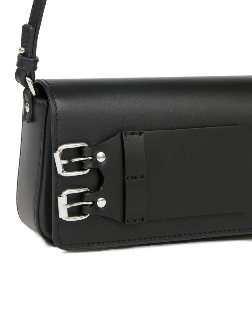 Buckle Detailed Small Shoulder Bag