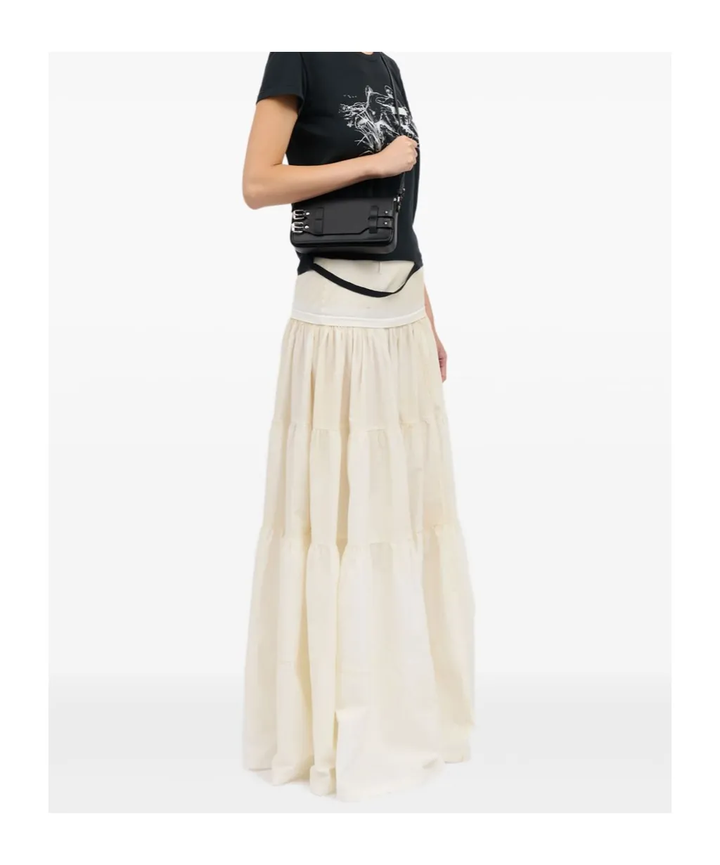 Buckle Detailed Small Shoulder Bag