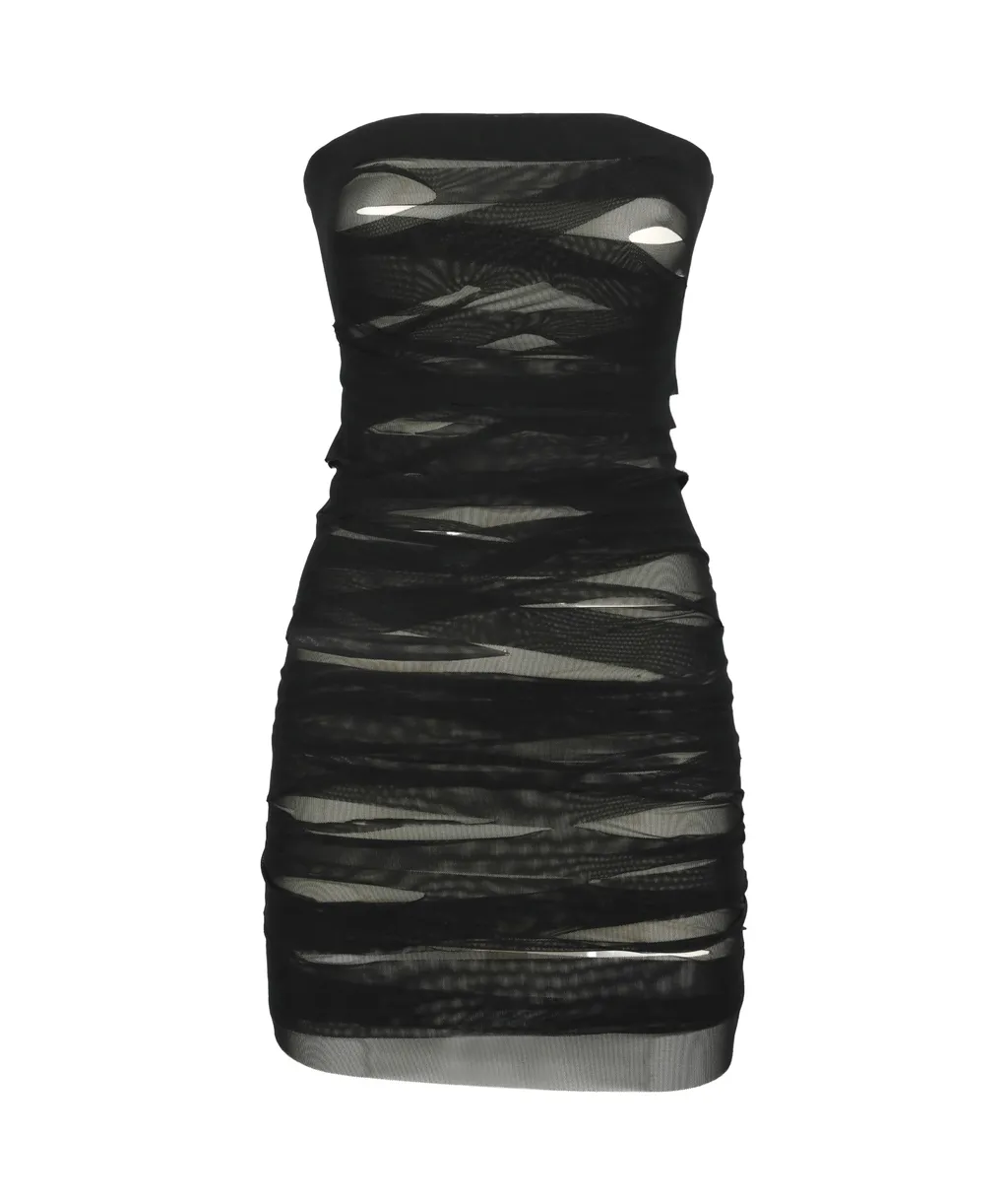 Sleeveless Tulle Dress