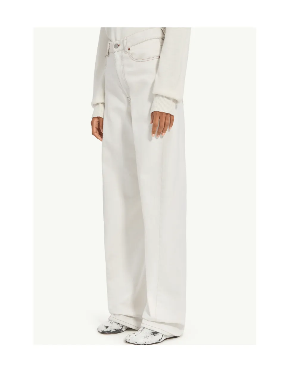 Contrast Stitch Jeans