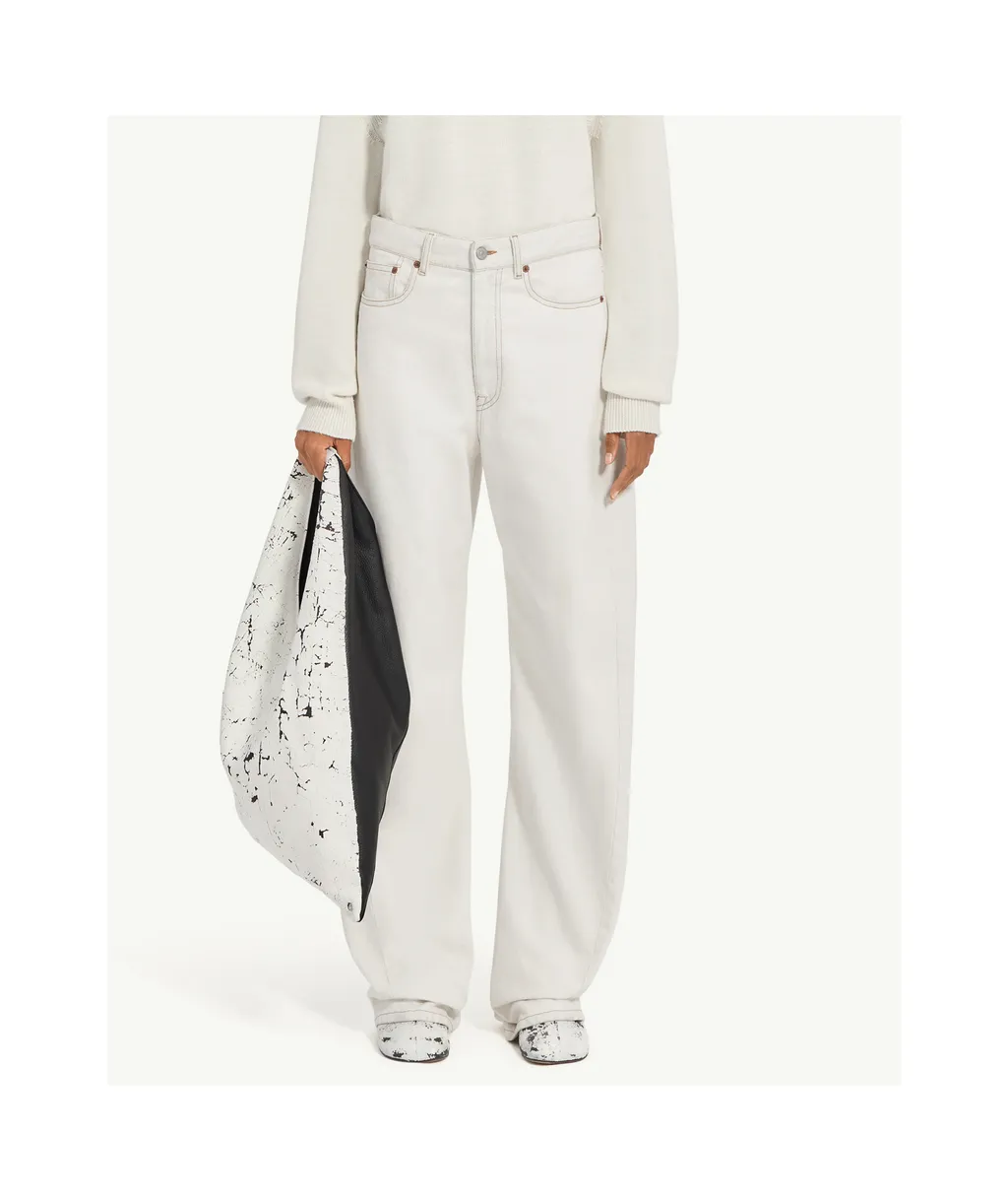 Contrast Stitch Jeans