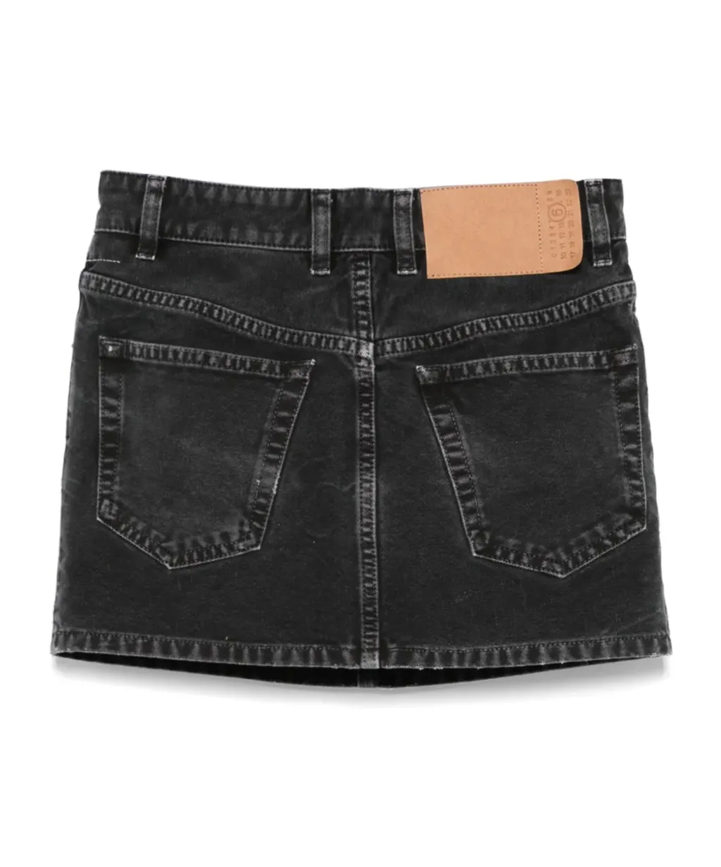 Denim Mini Skirt