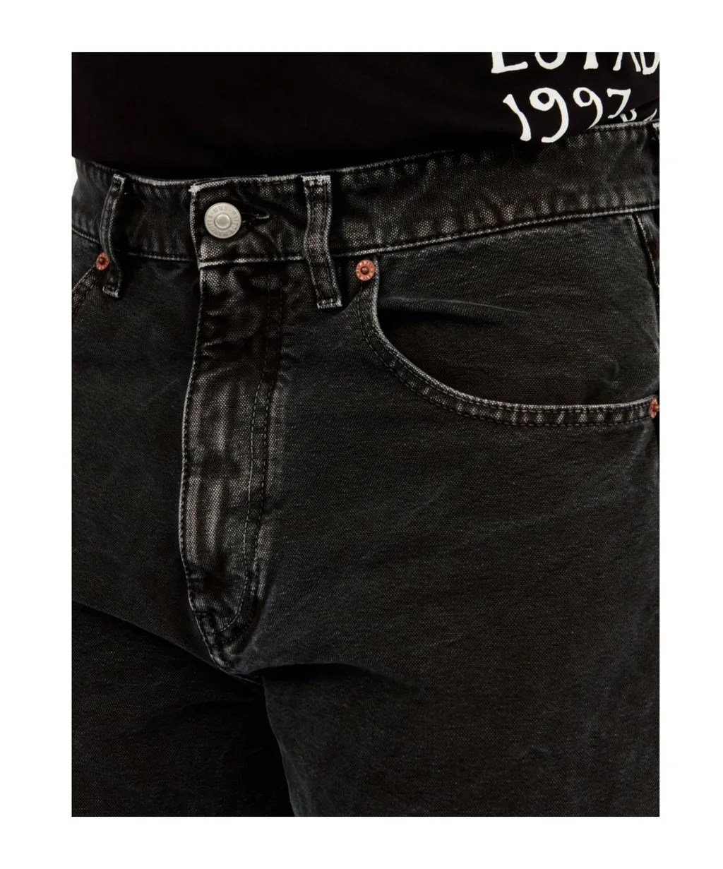 Washed Straight Jeans