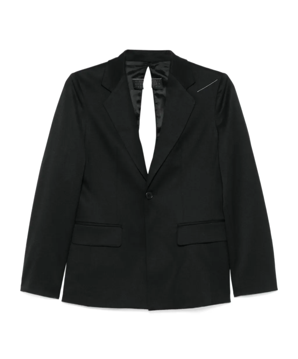Cut-Out Detailed Blazer