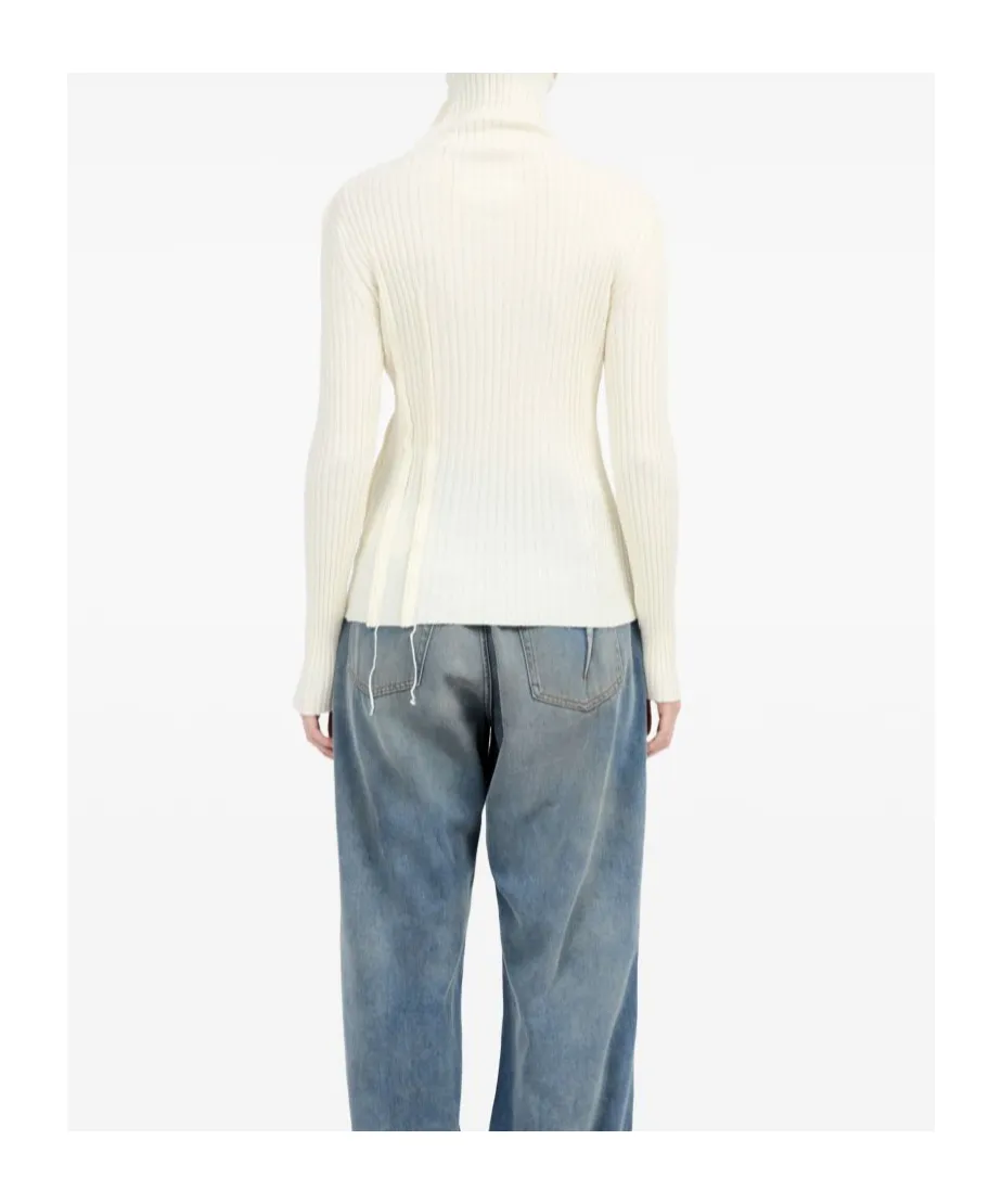 Roll-Neck Cut-Out Jumper
