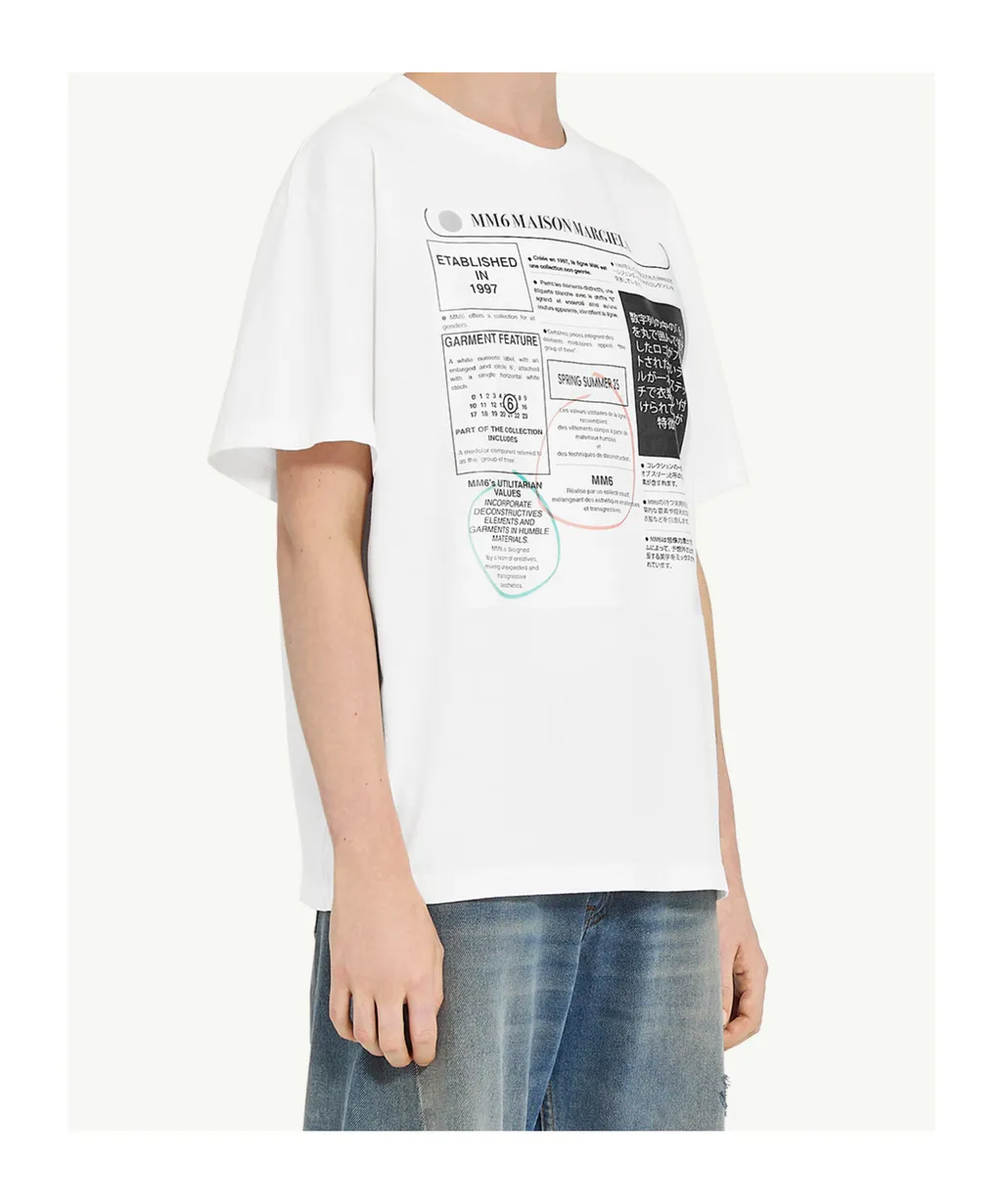 Newspaper Print T-Shirt