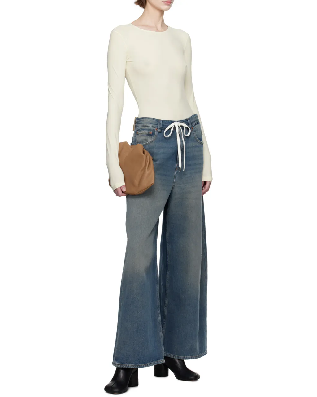 Drawstring Jeans