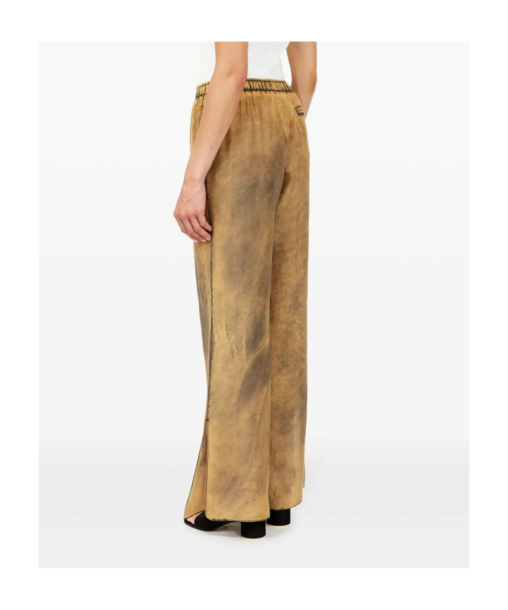 Distressed Flared Trousers