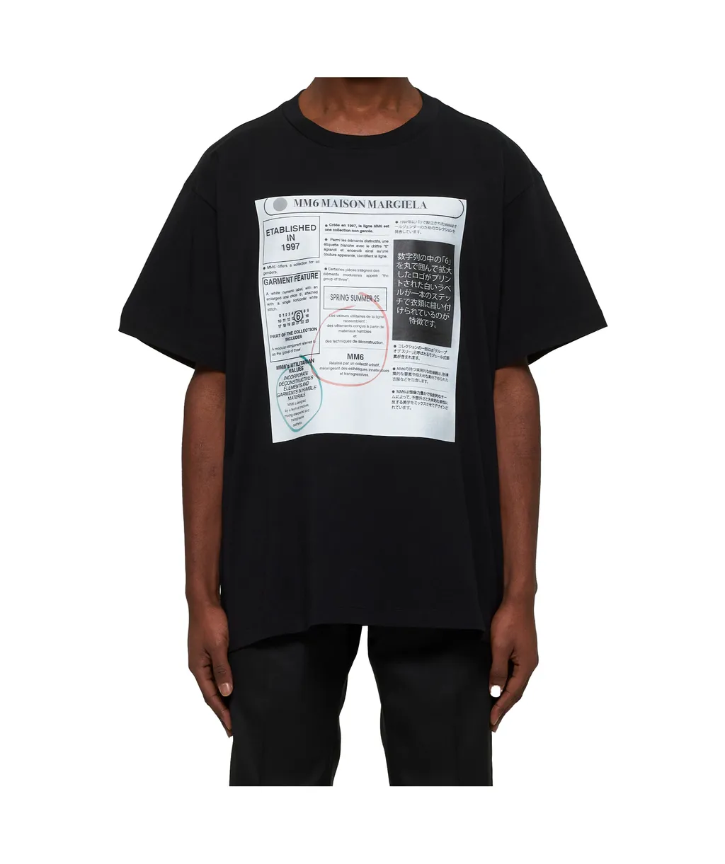 Graphic-Printed Crewneck T-Shirt