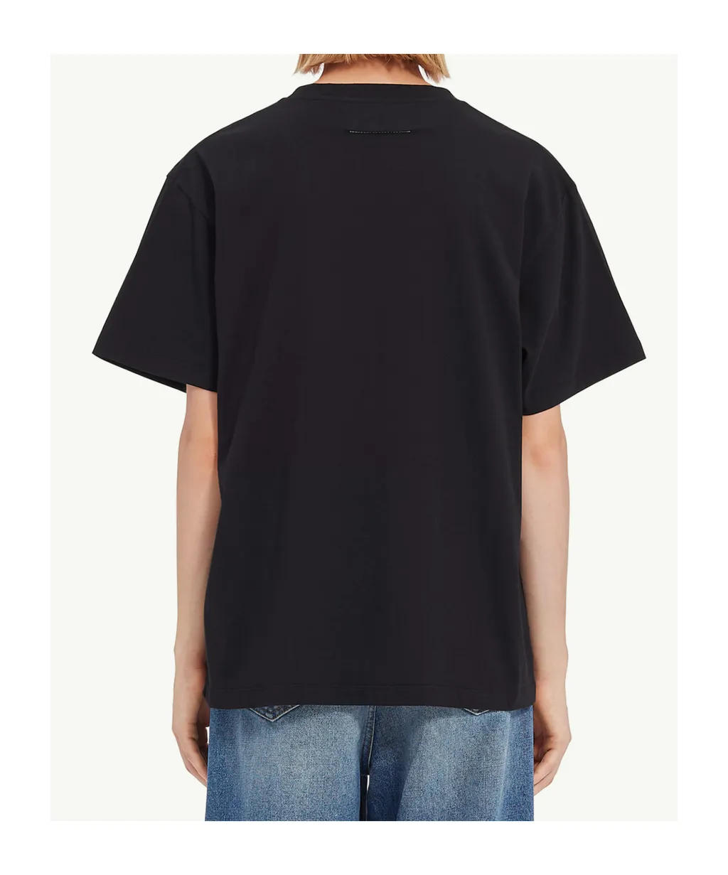 Newspaper Print T-Shirt