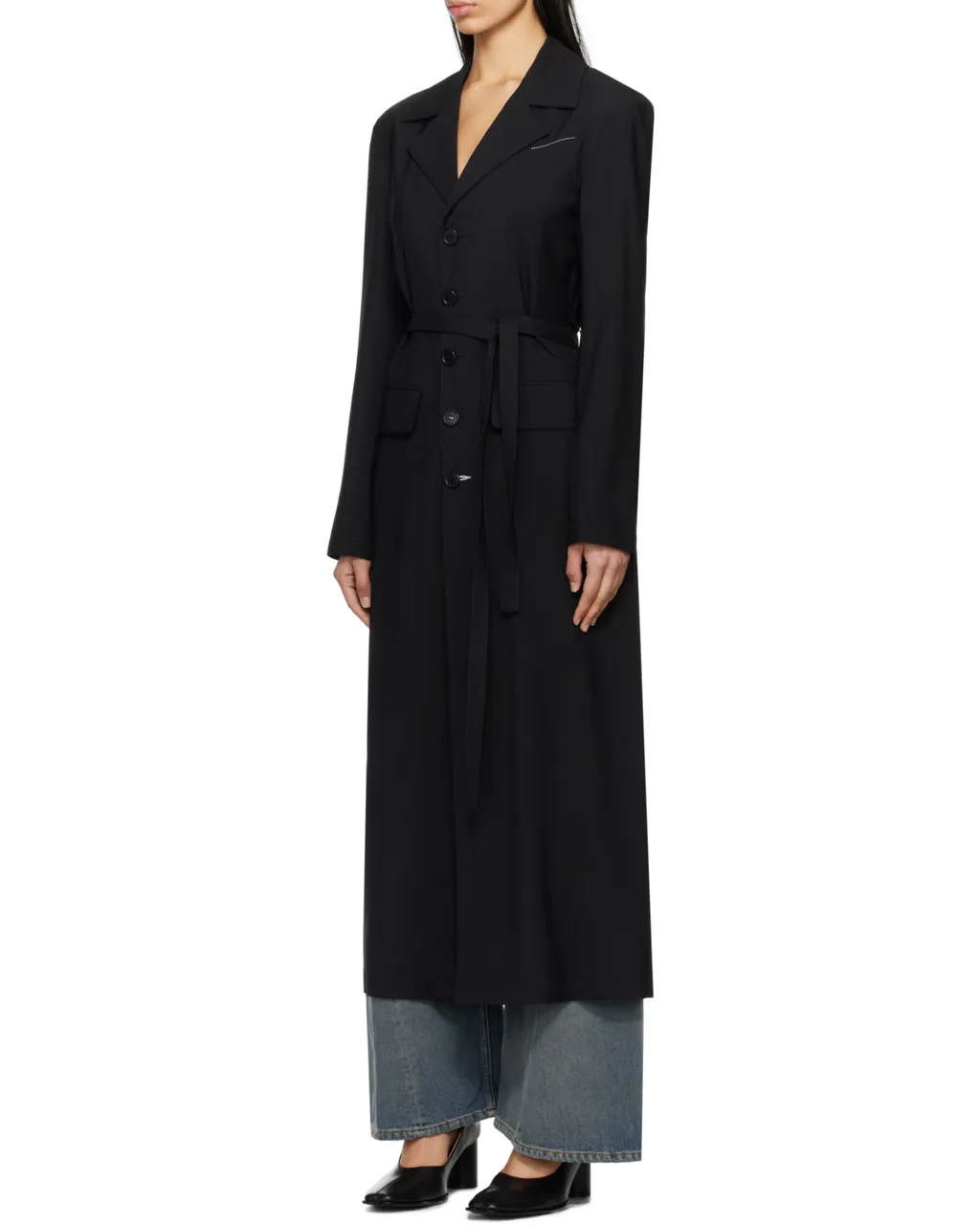 Belted Long Coat