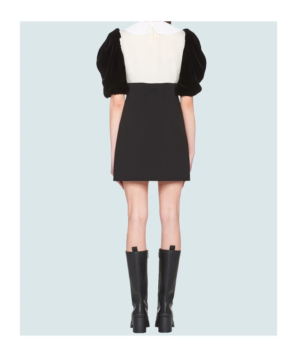 Puff Sleeve Mini Dress