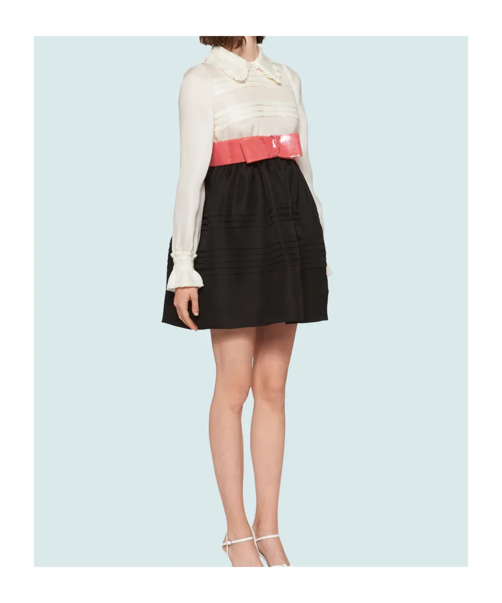 Belted Short Dress
