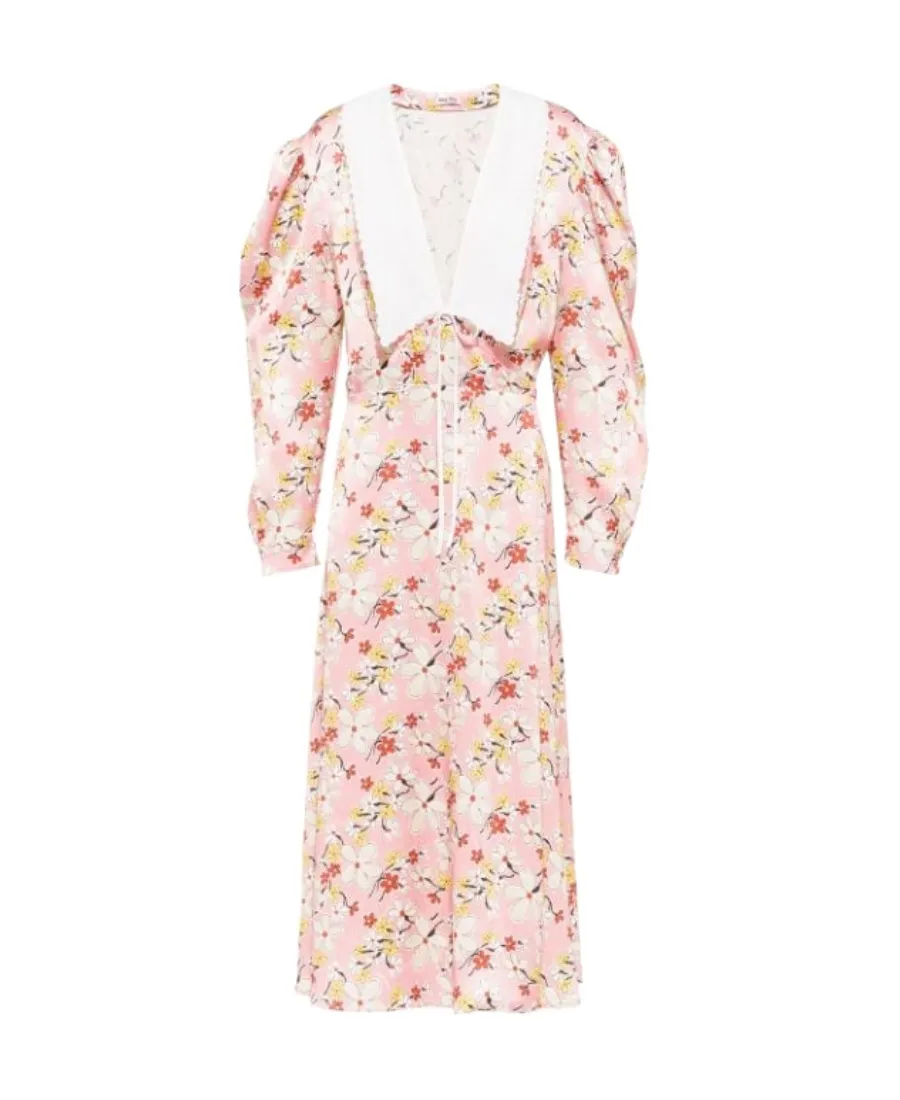 Floral Printed Midi Dress