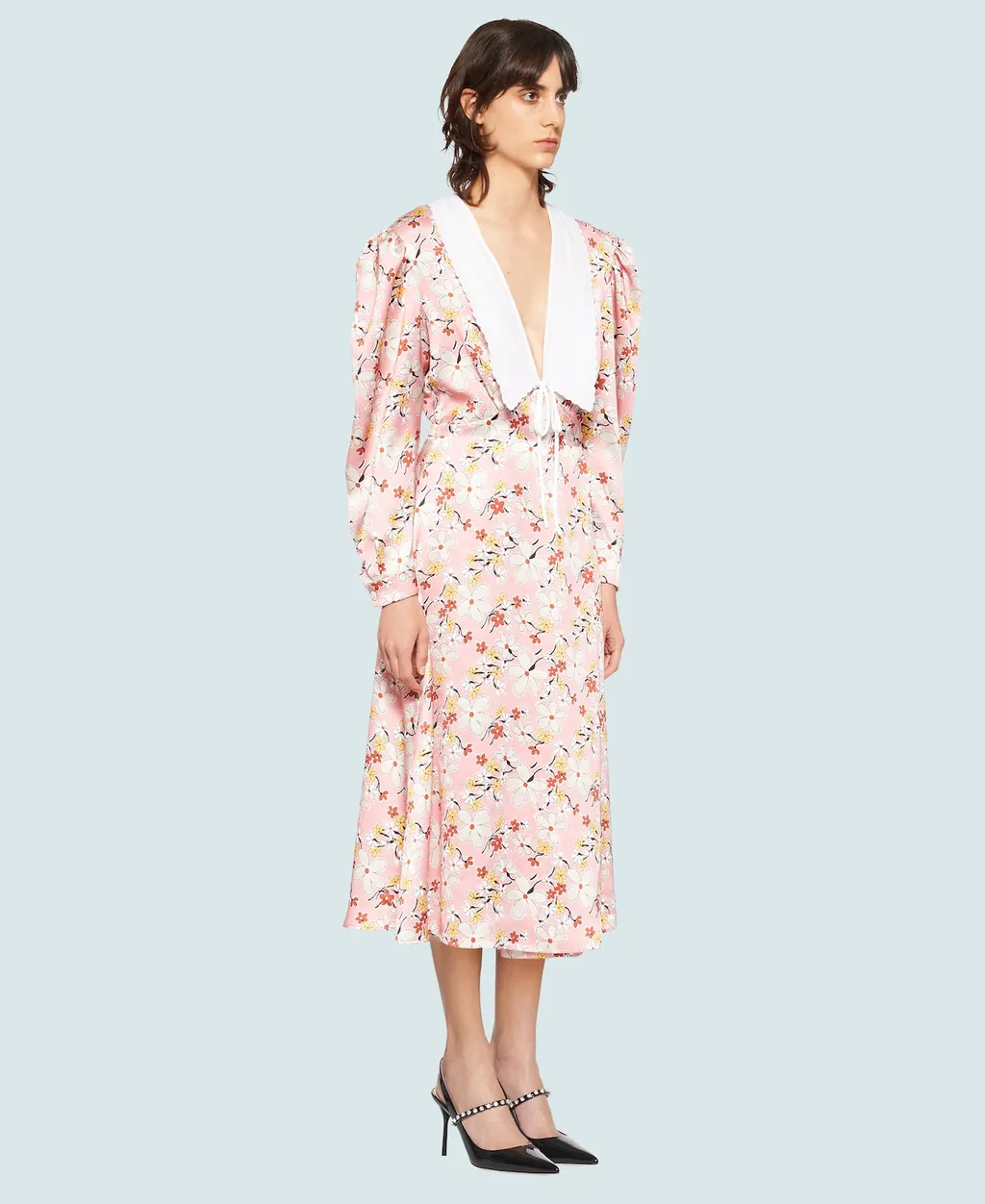 Floral Printed Midi Dress
