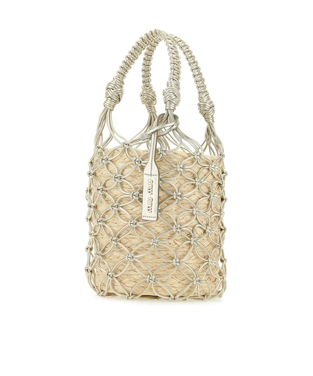 Knitted Bucket Handbag