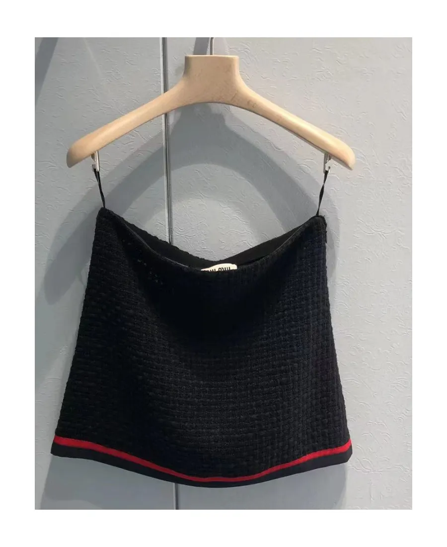 Tweed Miniskirt