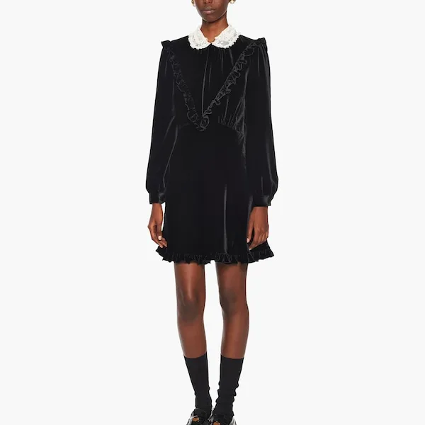 Velvet Minidress