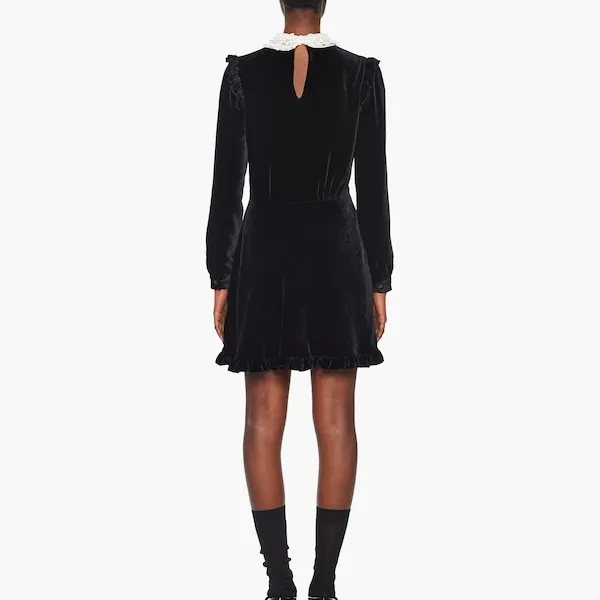 Velvet Minidress