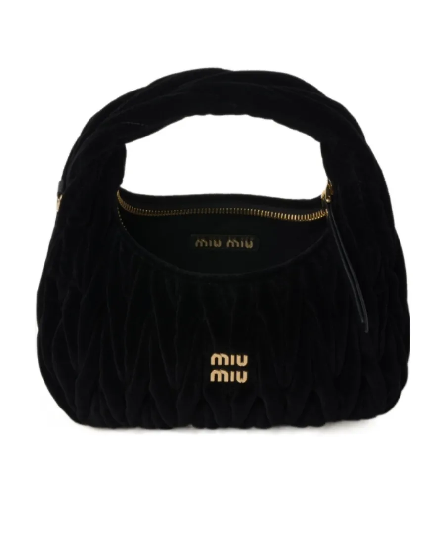 Wander Matelassé Zip-Up Shoulder Bag