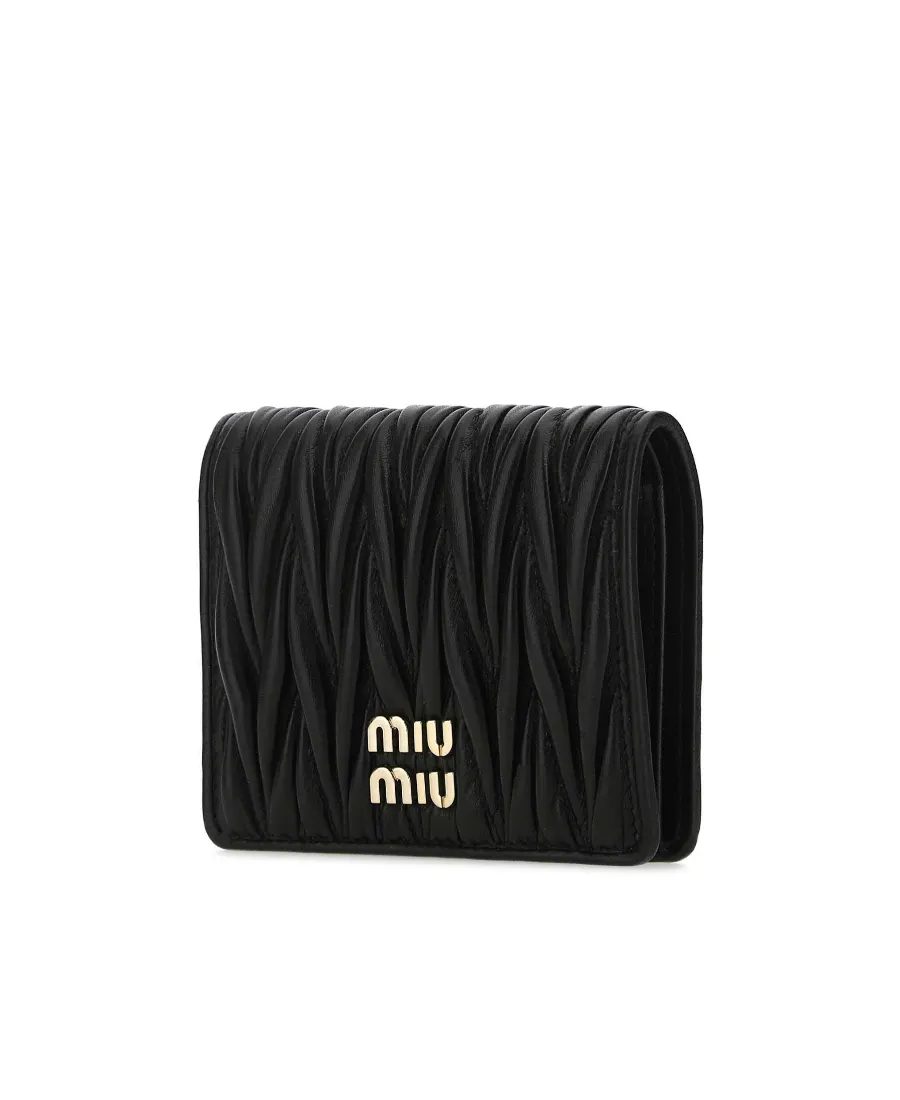 Logo Lettering Bi-Fold Wallet
