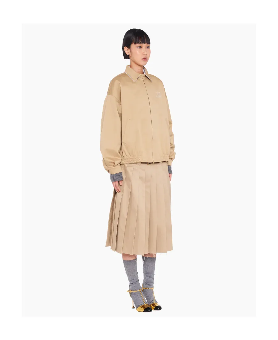 Oversized Chino Blouson Jacket