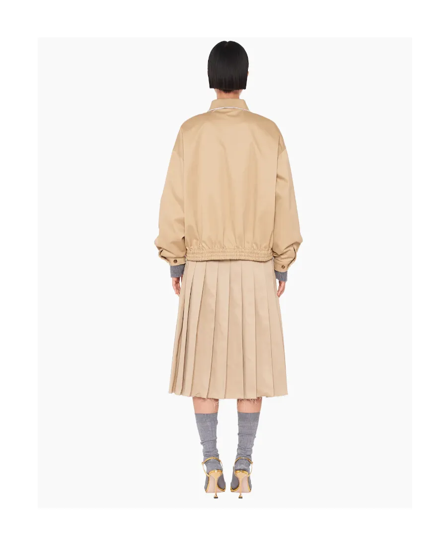 Oversized Chino Blouson Jacket