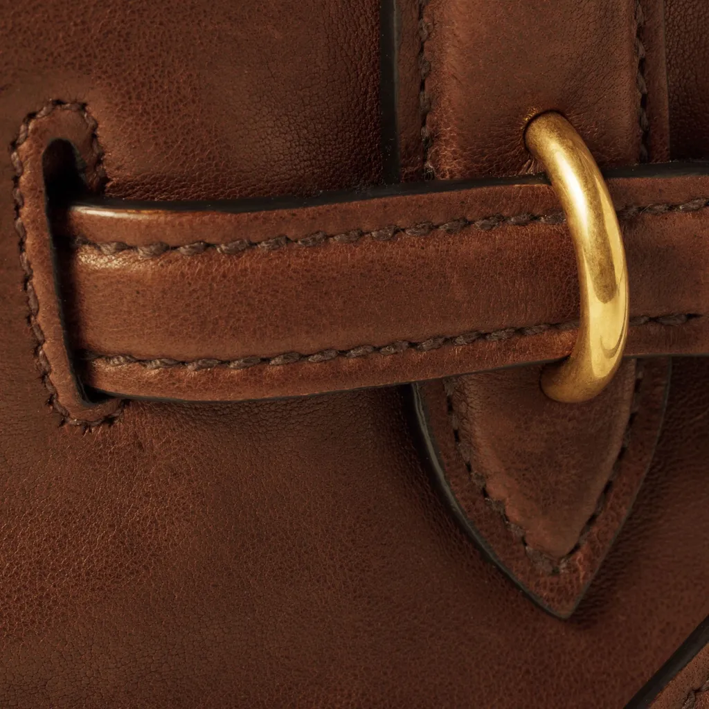 Aventure Nappa Leather Top-Handle Bag