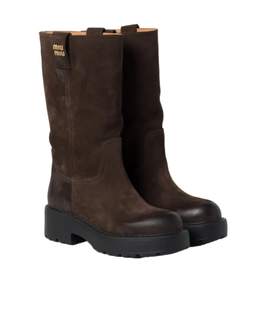 Suede Boots