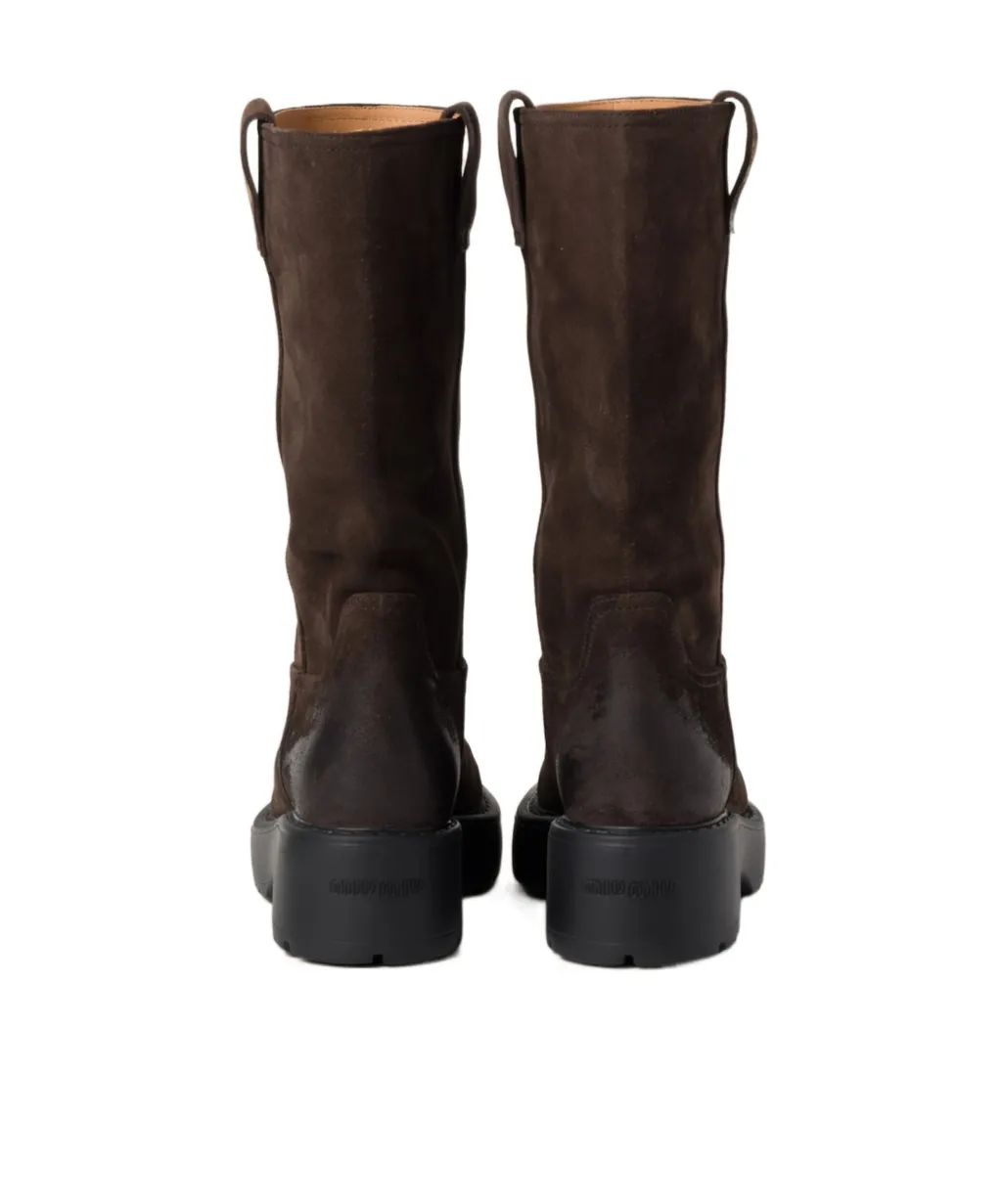 Suede Boots