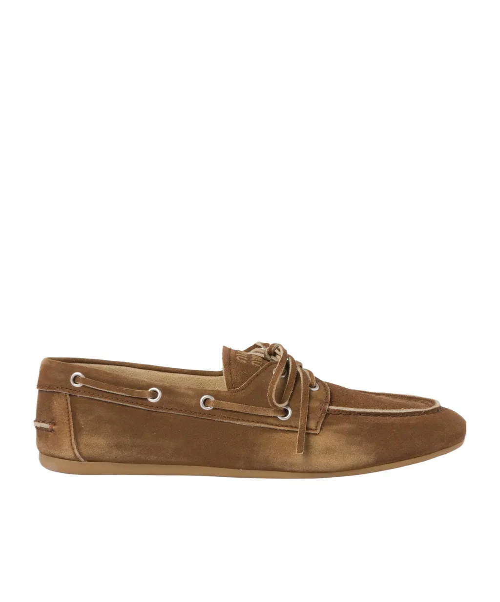 Logo Embossed Loafers
