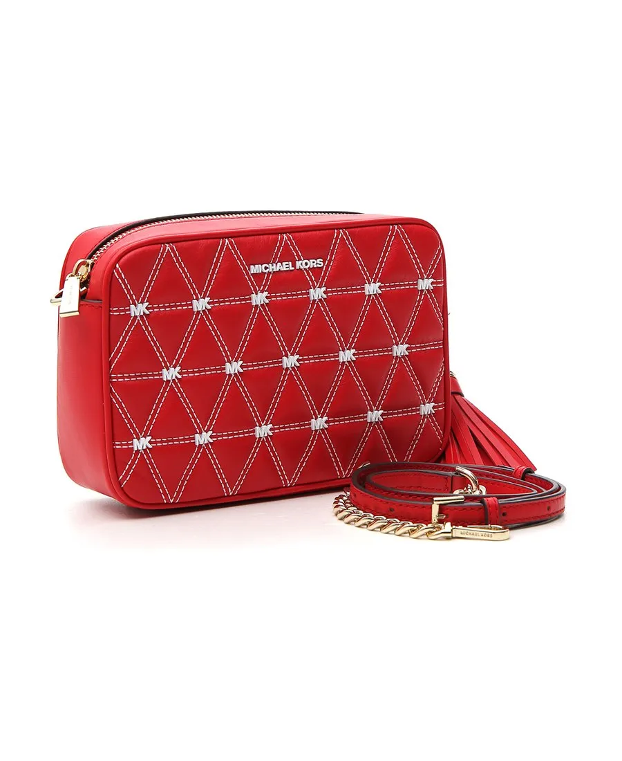 Logo Quilted Shoulder Bag