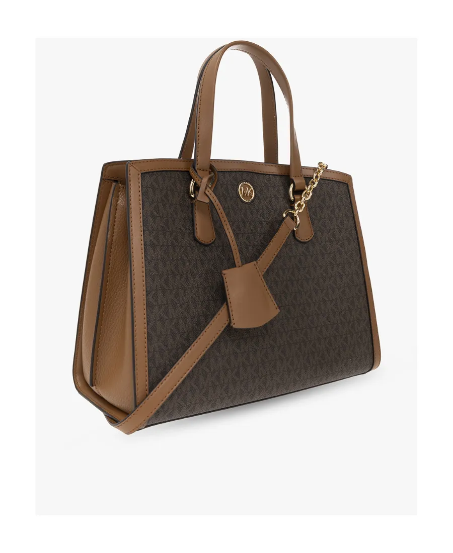 Chantal Medium Logo Satchel Bag