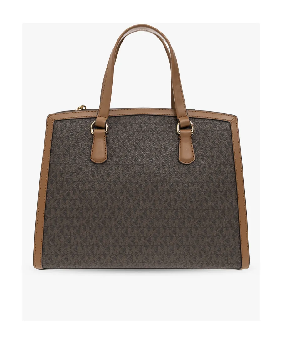 Chantal Medium Logo Satchel Bag