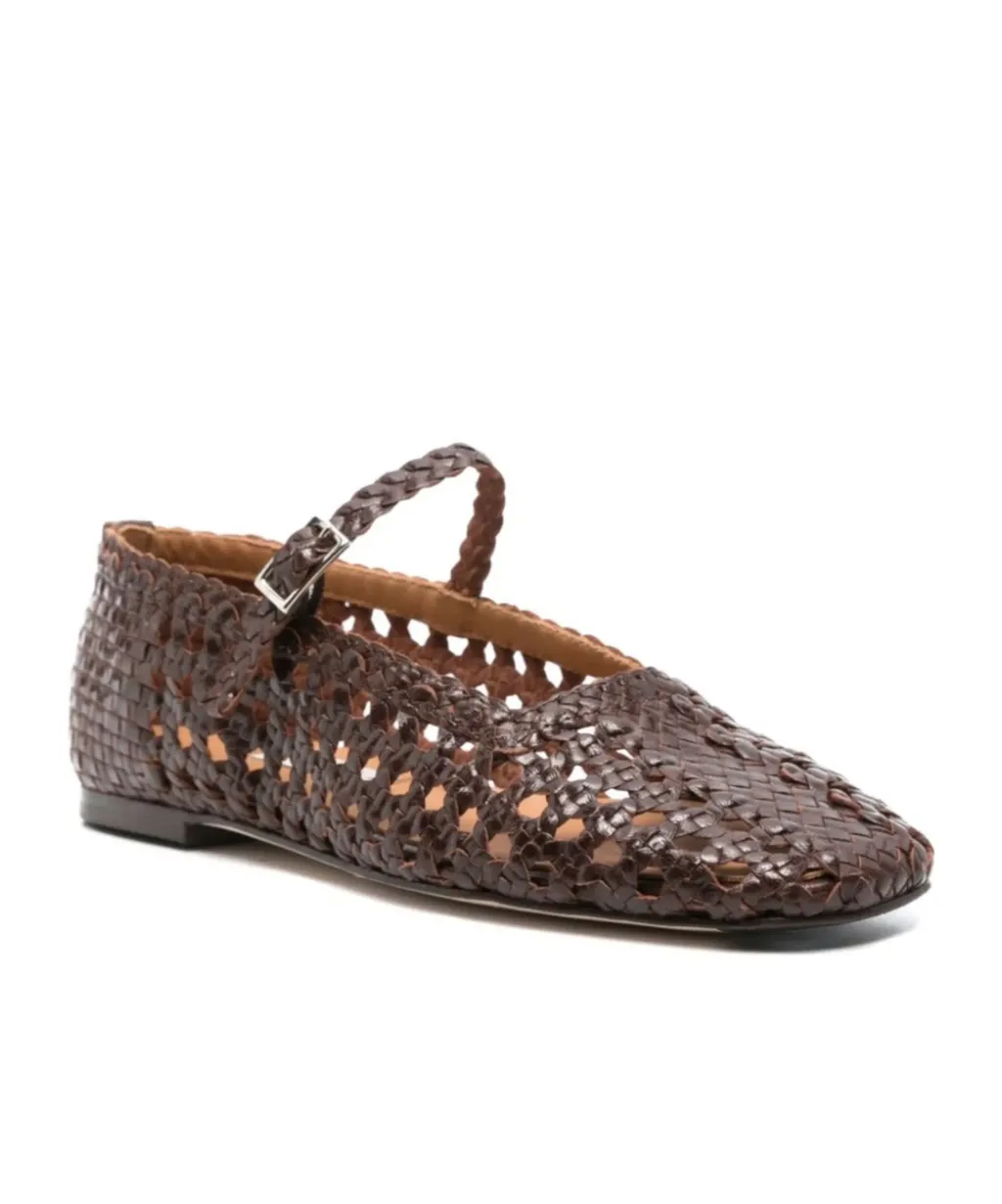Yeida Leather Ballerina Shoes