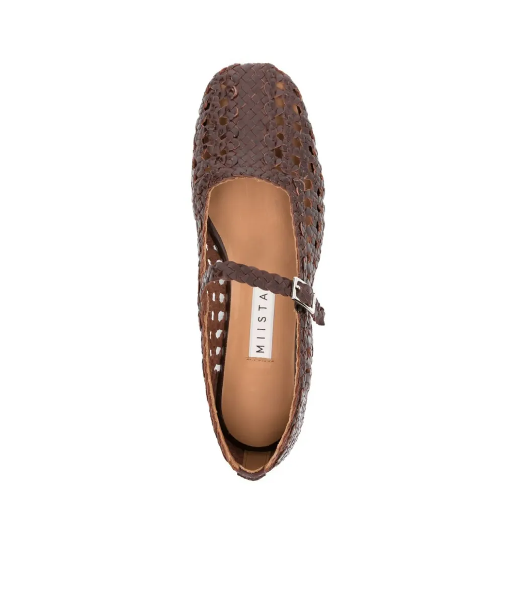 Yeida Leather Ballerina Shoes