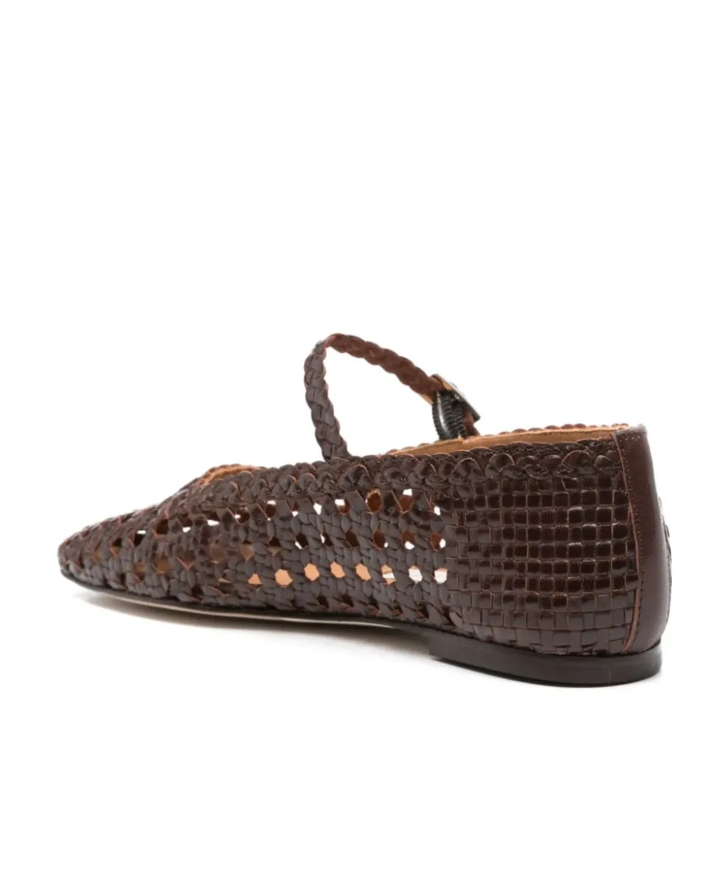 Yeida Leather Ballerina Shoes