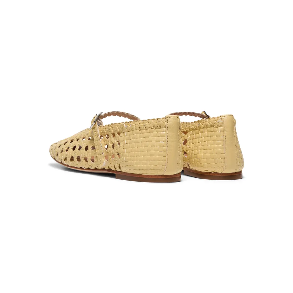 Yeida Woven Ballerina Flats