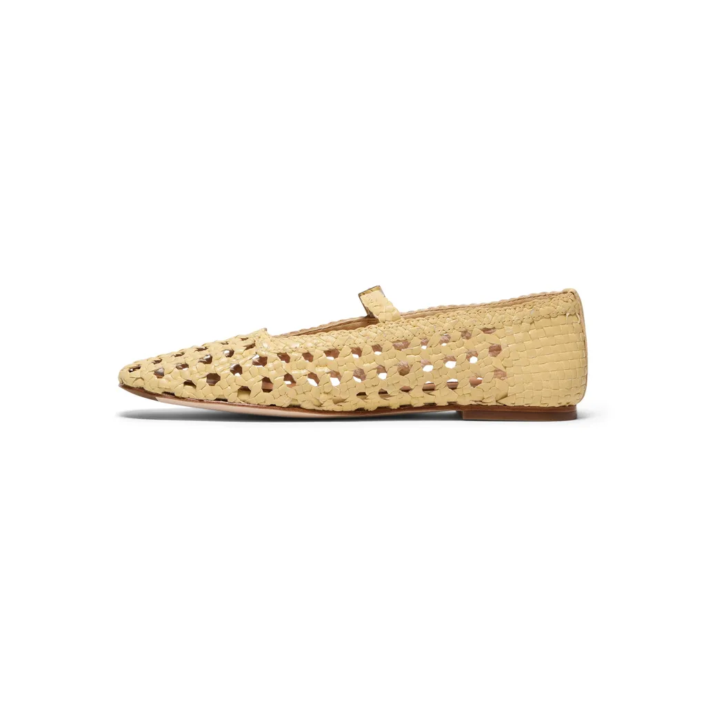 Yeida Woven Ballerina Flats