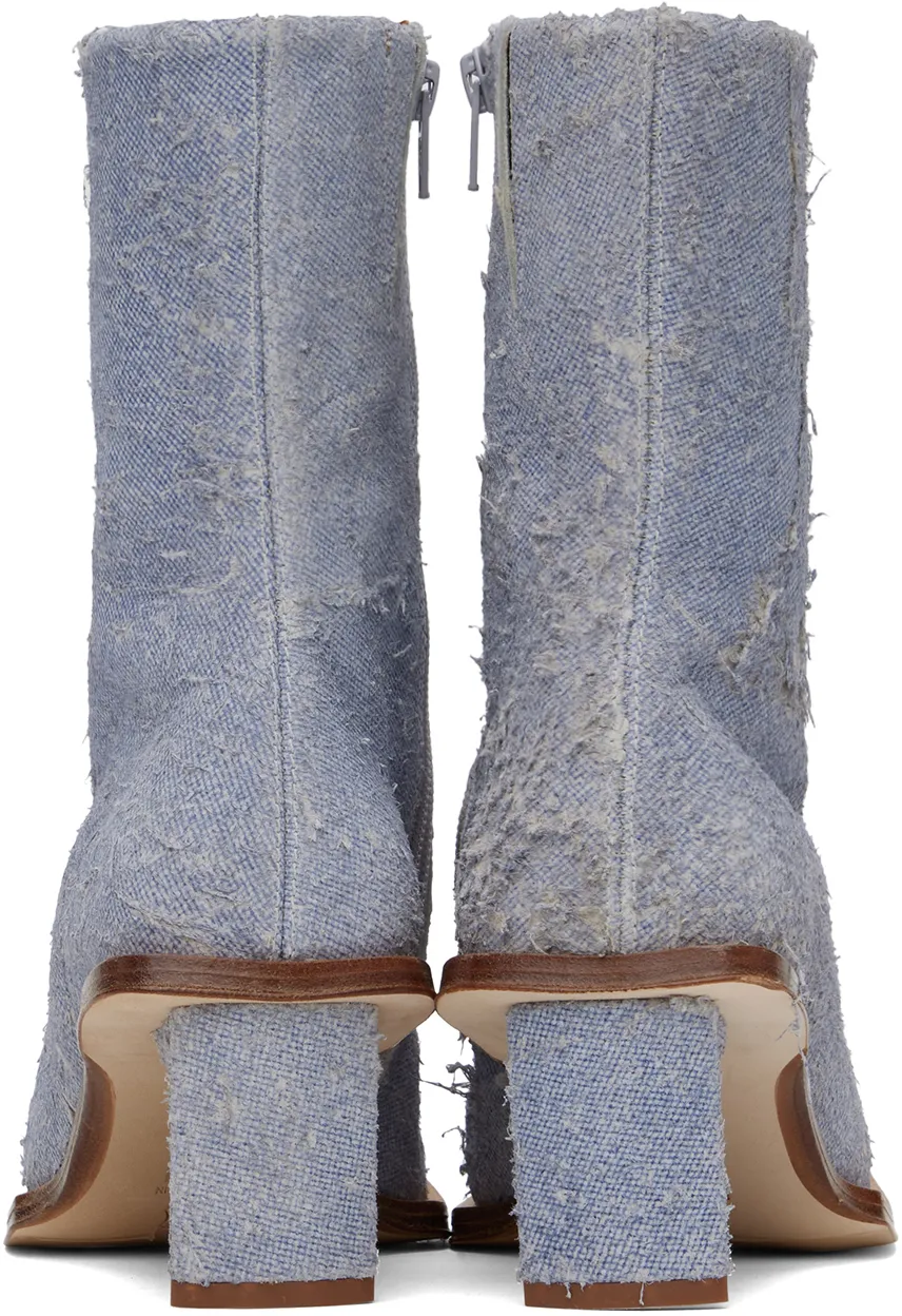 Brenda Zipper Short Boots