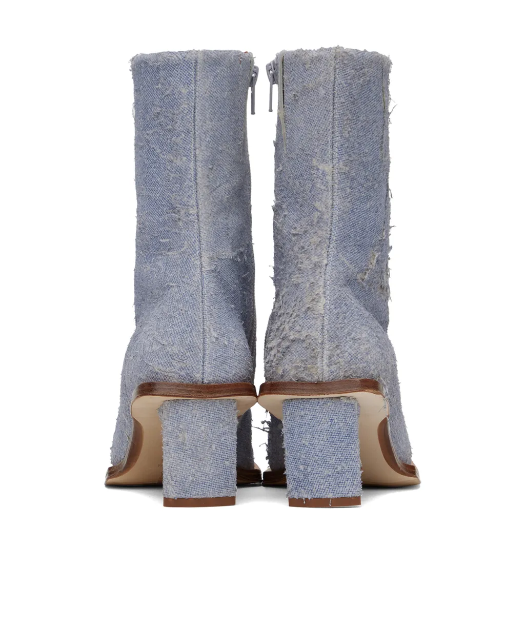 Brenda Zipper Short Boots