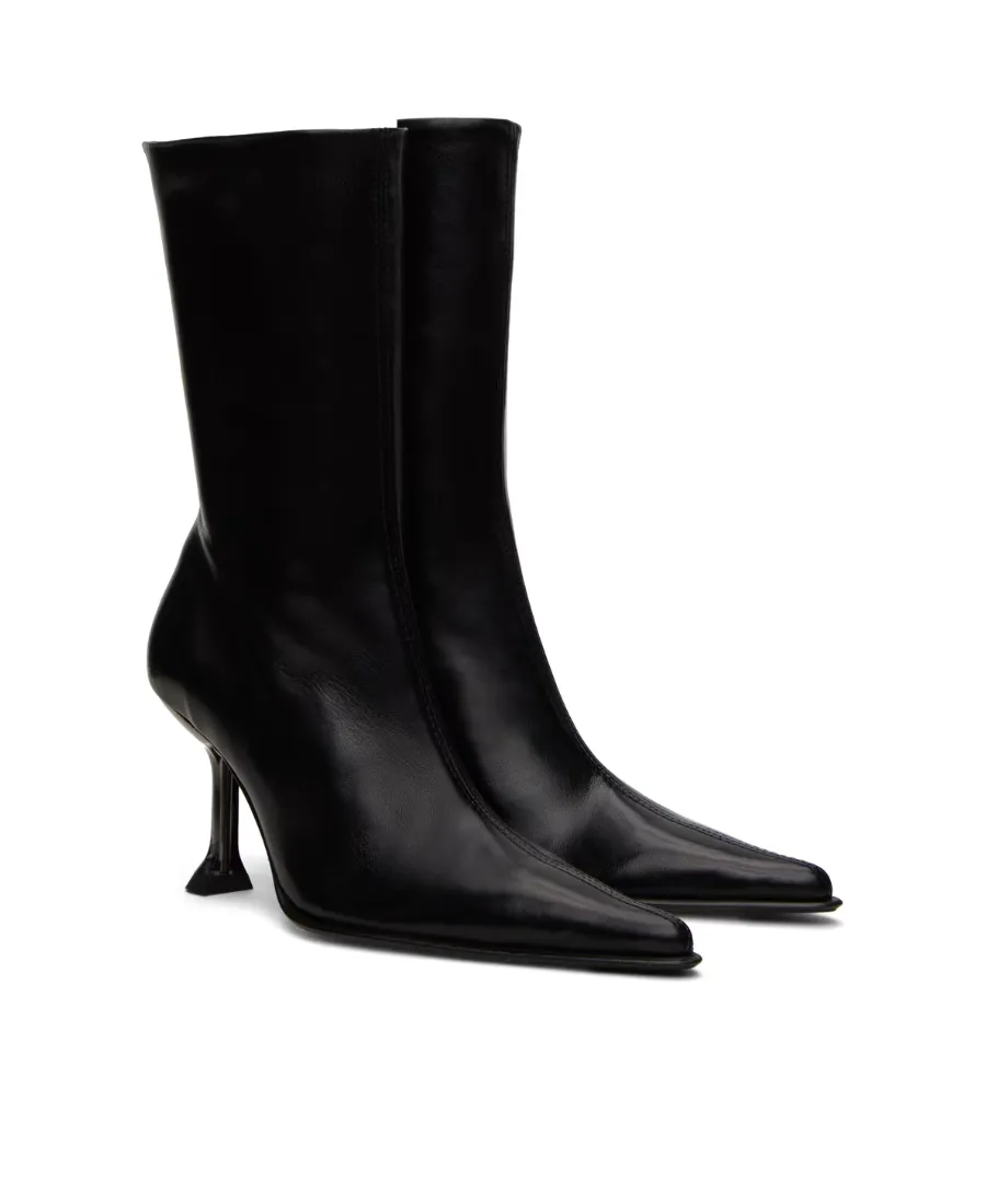 70Mm Leather Boots